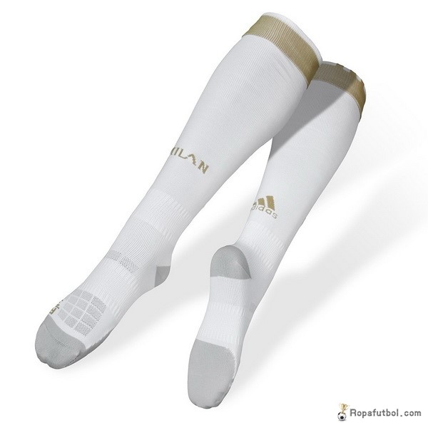 Calcetines AC Milan Replica Segunda Ropa 2016/17 Blanco